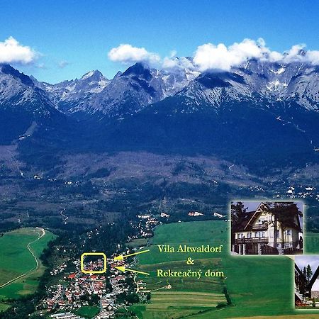 Rekreacny Dom Altwaldorf Vysoke Tatry Villa Stara Lesna Exterior photo